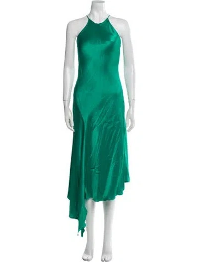 Pre-owned Alexis Halterneck Long Dress