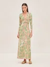 Alexis Hartt Cardigan In Lily Green
