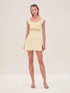 Alexis Hopper Dress In Buttercream
