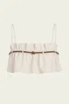 Alexis Icarus Top In Beige In Multi