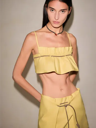 Alexis Icarus Top In Yellow