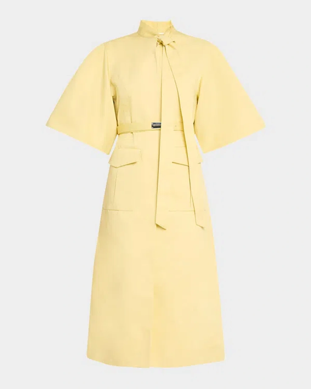 alexis ilardi belted short sleeve dress ALEXIS Ilardi Midi Shirtdress