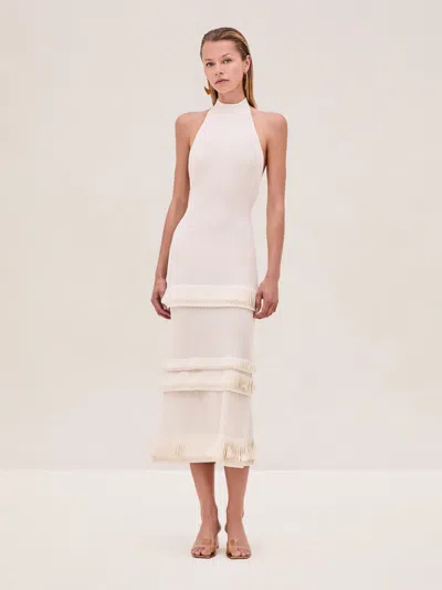 Alexis Ines Dress In Off White
