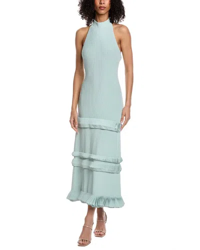 Alexis Ines Midi Dress In Green