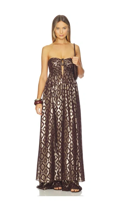 Alexis Izza Top In Brown