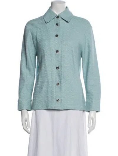 Pre-owned Alexis Jacket In Blue