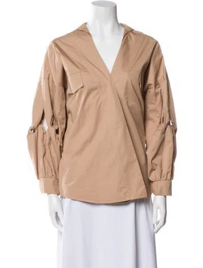 Pre-owned Alexis Jacket In Brown