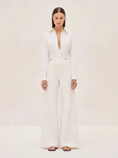 Alexis Jadie Top In White