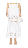 Alexis Jana Skirt In White
