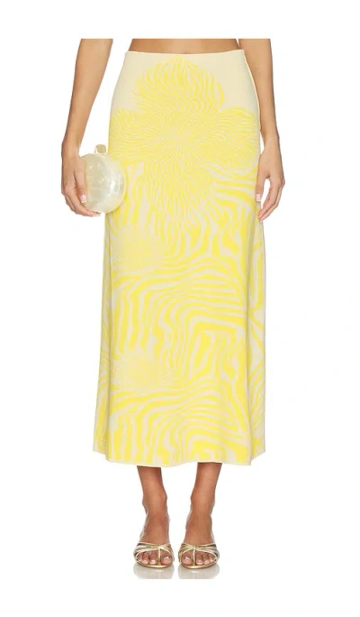 Alexis Jazlyn Skirt In Yellow