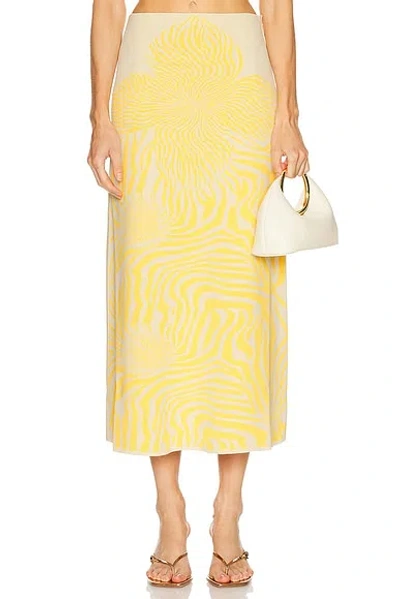 Alexis Jazlyn Skirt In Yellow