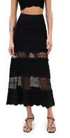 Alexis Jeannie Skirt In Black
