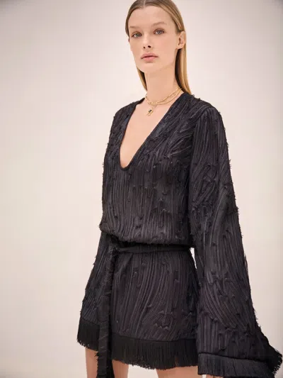 Alexis Jen Dress In Black