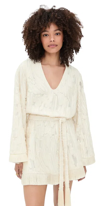 Alexis Jen Dress Ivory In White