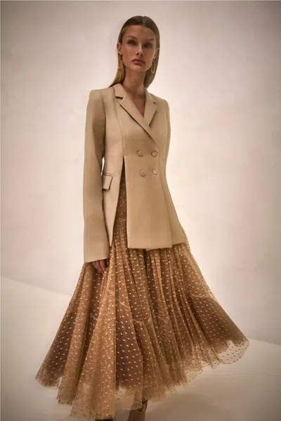 Alexis Joaquin Jacket In Gold