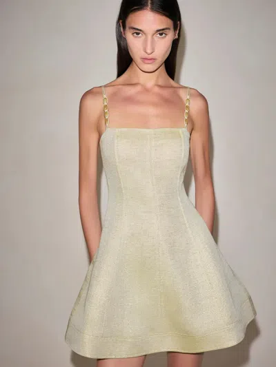 Alexis Josefin Dress In Gold Mist