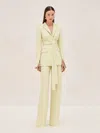 Alexis Journey Blazer In Lily Green