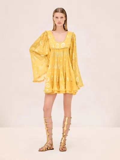 Alexis Juliette Dress In Yellow