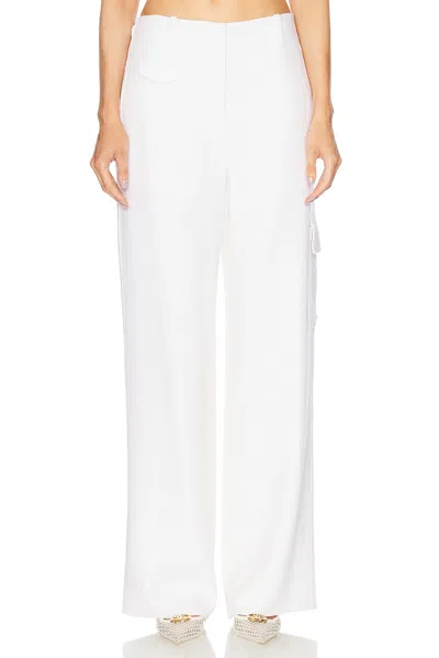 Alexis Justen Pant In Pearl White