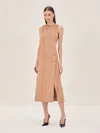 Alexis Kalita Dress In Tan