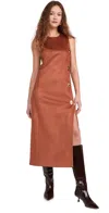 Alexis Kalita Midi Dress In Auburn In Auburn