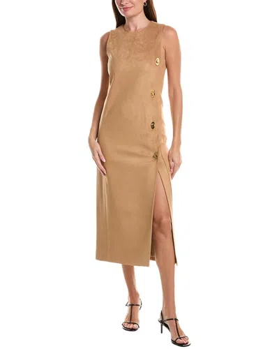 Alexis Kalita Midi Dress In Brown