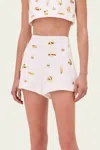 Alexis Kanya Shorts In White In White