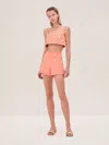 Alexis Kanya Short In Tangerine