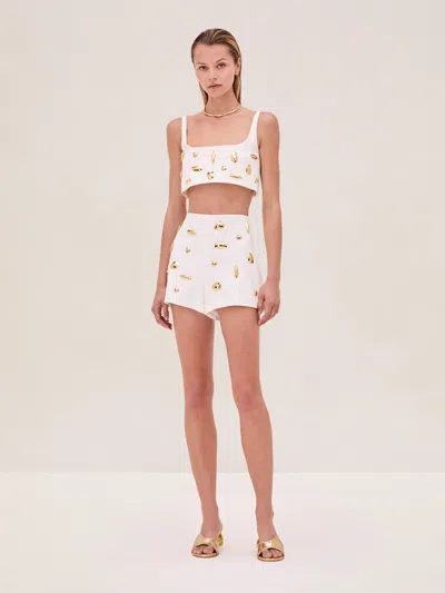 Alexis Kanya Short In White