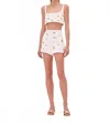 Alexis Kanya Shorts In White In White