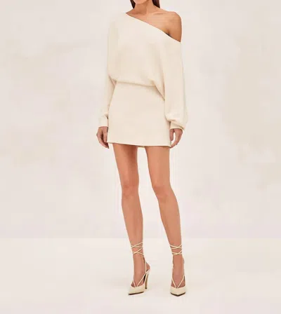 Alexis Katia Dress In Cream In Beige