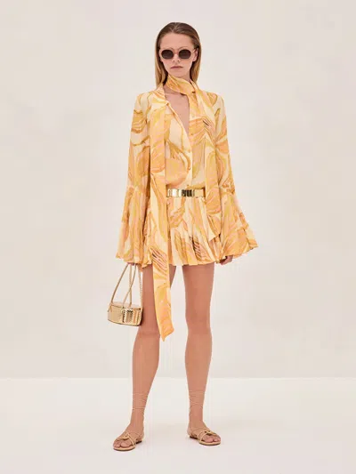 Alexis Kazan Dress In Amber Lily