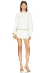 Alexis Kellis Dress With Belt In White