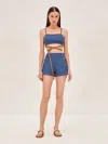 Alexis Kenji Top In Denim