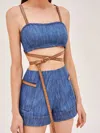 Alexis Kenji Top In Blue