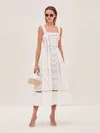 Alexis Kensington Dress In Ivory In Ivory