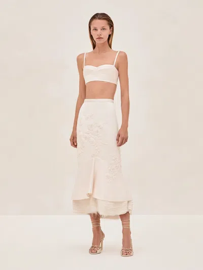 Alexis Kiernan Skirt In Off White