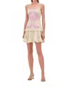 Alexis Kikie Mini Dress In Sage Lilac In Multi