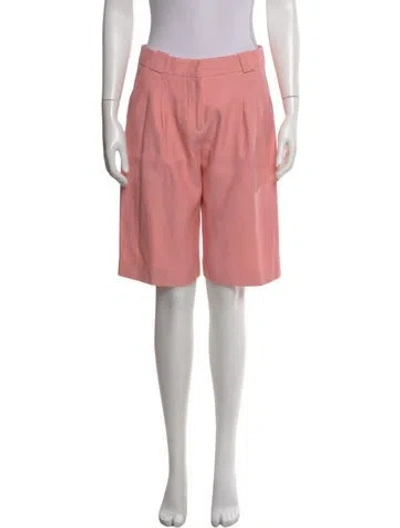 Pre-owned Alexis Knee-length Shorts In Pink