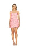Alexis Koa Dress In Rosebloom In Pink