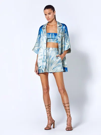 Alexis Krystian Shorts In Blue
