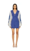 Alexis Lai Dress Monaco Blue In Blue