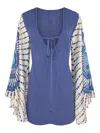 Alexis Lai Dress Monaco Blue In Blue