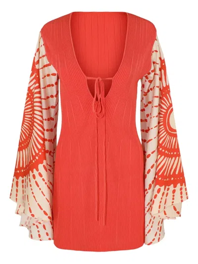 Alexis Lai Dress In Red