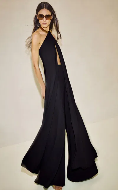 Alexis Leni Crepe Top In Black