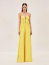 Alexis Leon Pant In Yellow