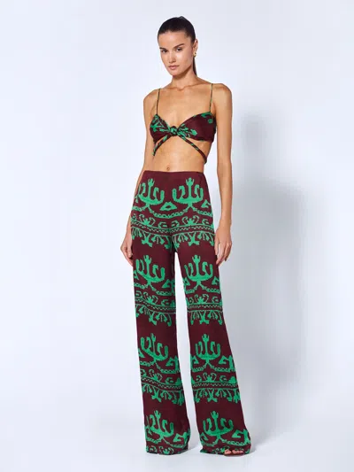 Alexis Leonarda Pant In Green