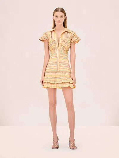 Alexis Lera Dress In Yellow