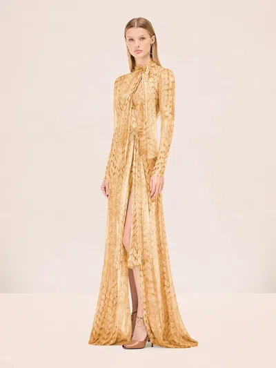 Alexis Lexia Dress In Gold