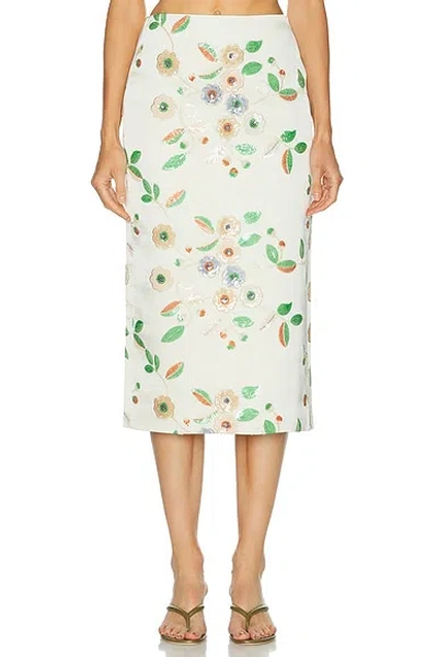 Alexis Lia Skirt In White